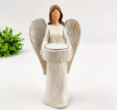 Esculturas de anjos na decoração: um toque de paz e delicadeza